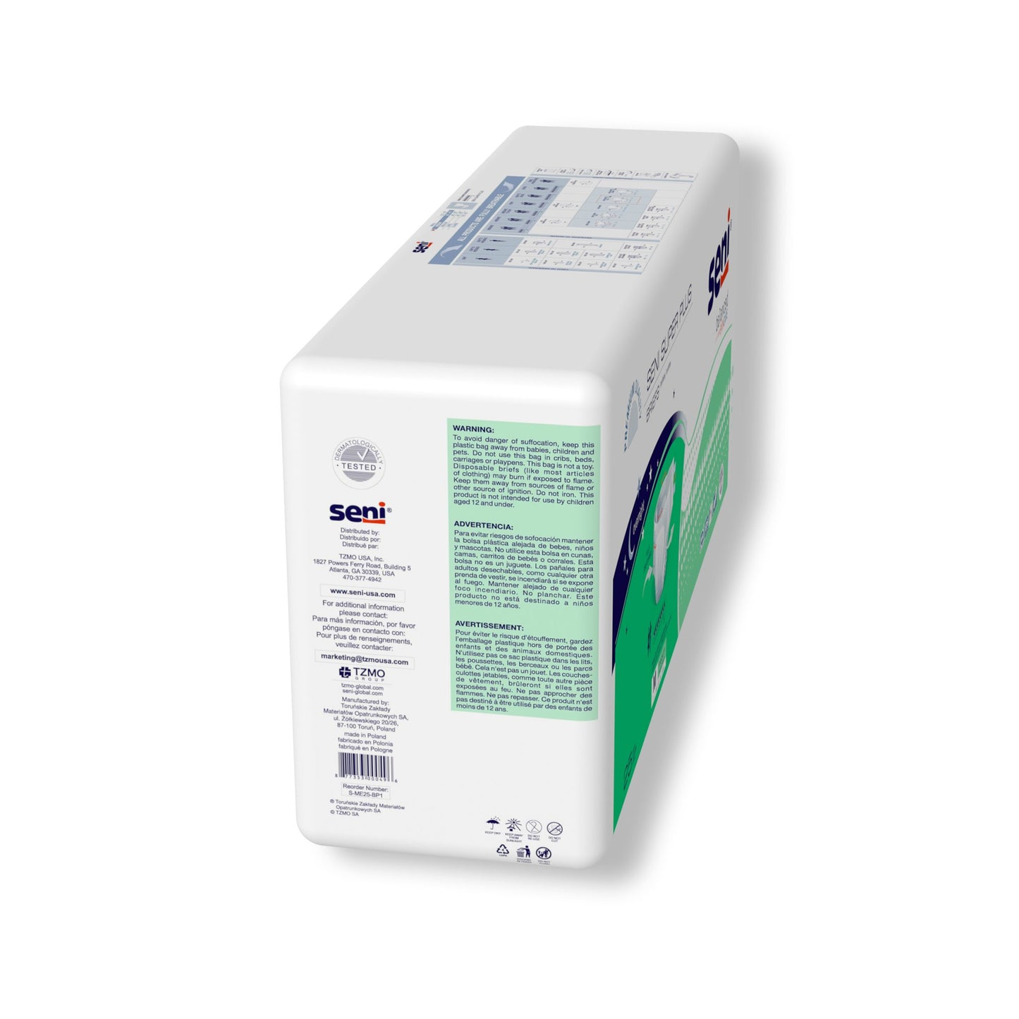 BRIEF, INCONT SENI SUPER PLUSMED 30"-43"
