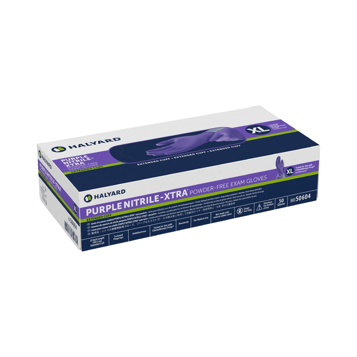 GLOVE, EXAM NTRL XL N/S EXTCFCHEMO