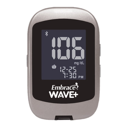 METER, BLOOD GLUCOSE EMBRACEWAVE+
