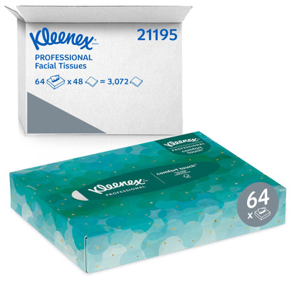 TISSUE, FACIAL KLEENEX JR 8.4"X5.5"