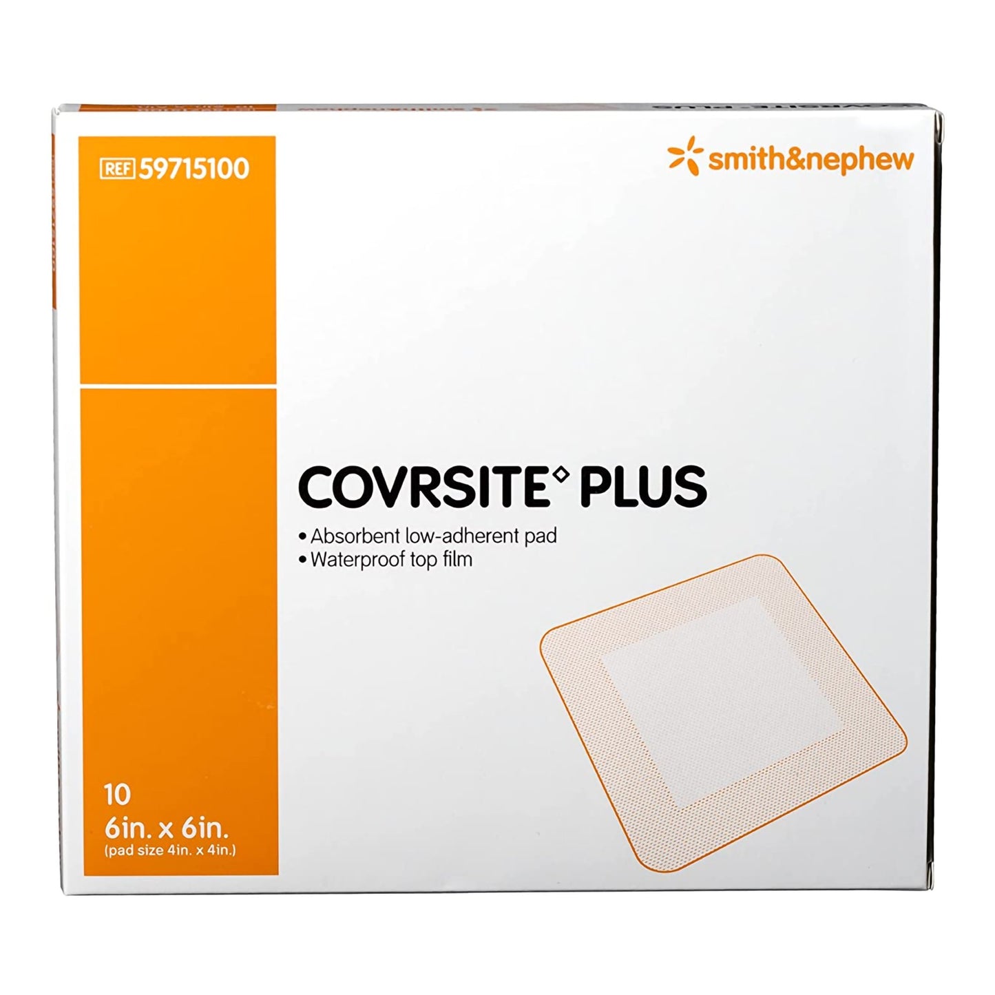 DRESSING, COVERSITE PLUS 6X6"