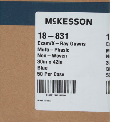 GOWN, XRAY/MULTIPHASIC BLU 30X42