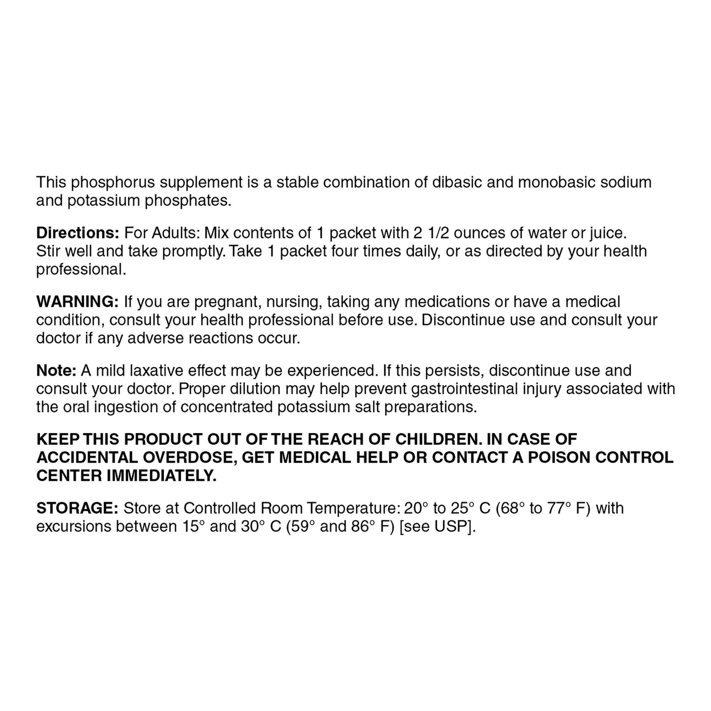 PHOSPHORUS, PDR 250-160-280MG