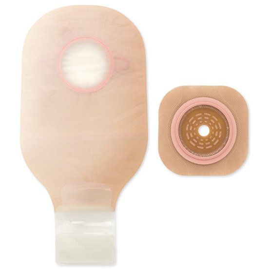 OSTOMY KIT, DRAIN 2PC CUT-TO-FIT N/S 2 1/4"