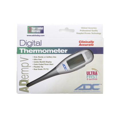 THERMOMETER, DIGITAL 8SECOND