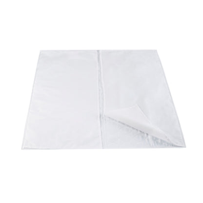 PAD, BED DIGNITY WASHABLE 100%COTTON W/TUCKS 35X35"