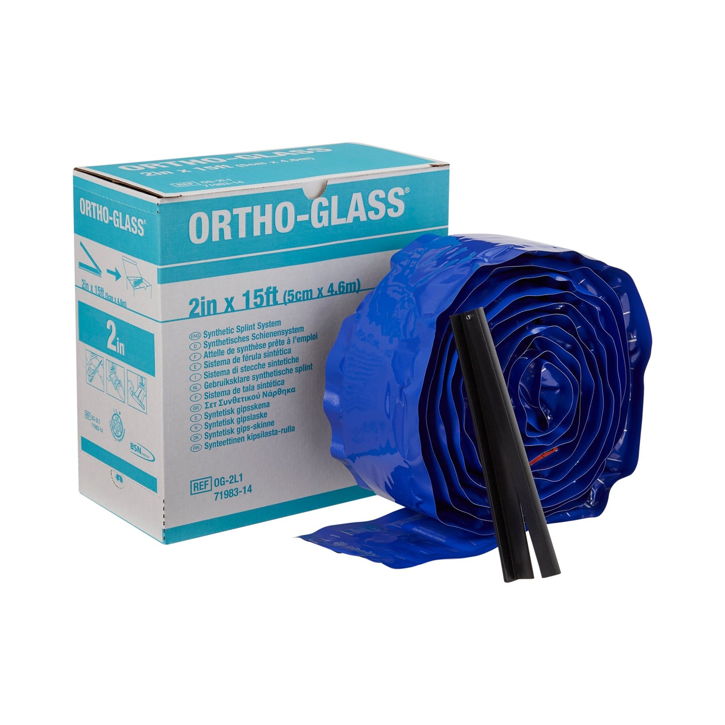 ROLL, SPLINT ORTHOGLASS 2"X15'