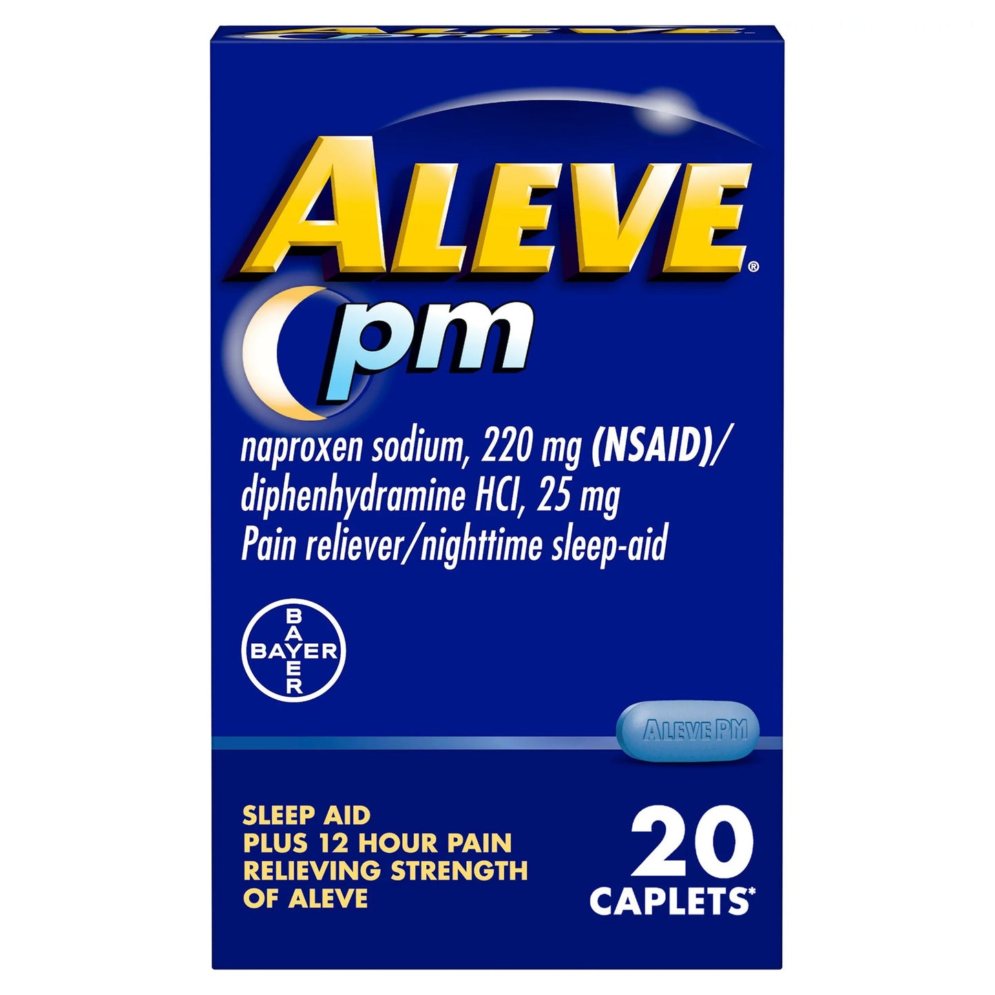 ALEVE PM, CAP 220MG