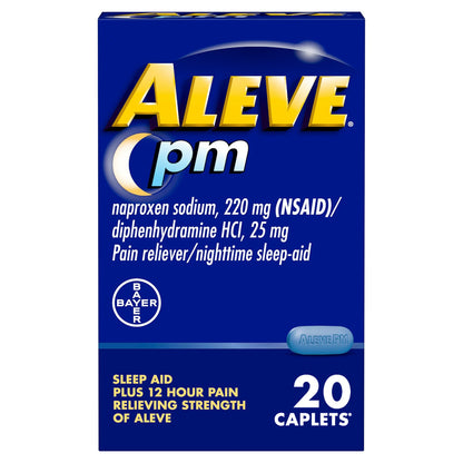 ALEVE PM, CAP 220MG