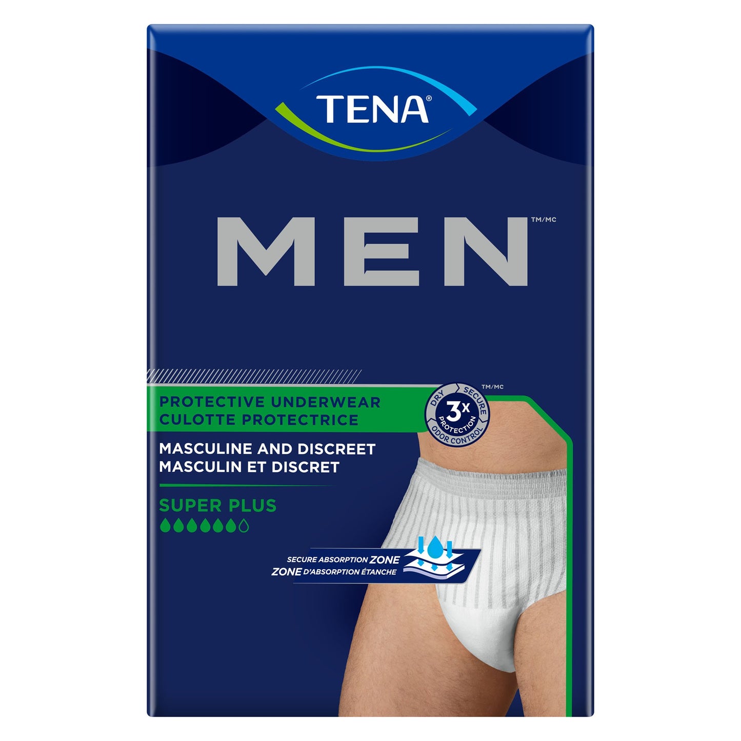 UNDERWEAR, MN TENA XLG 44-64
