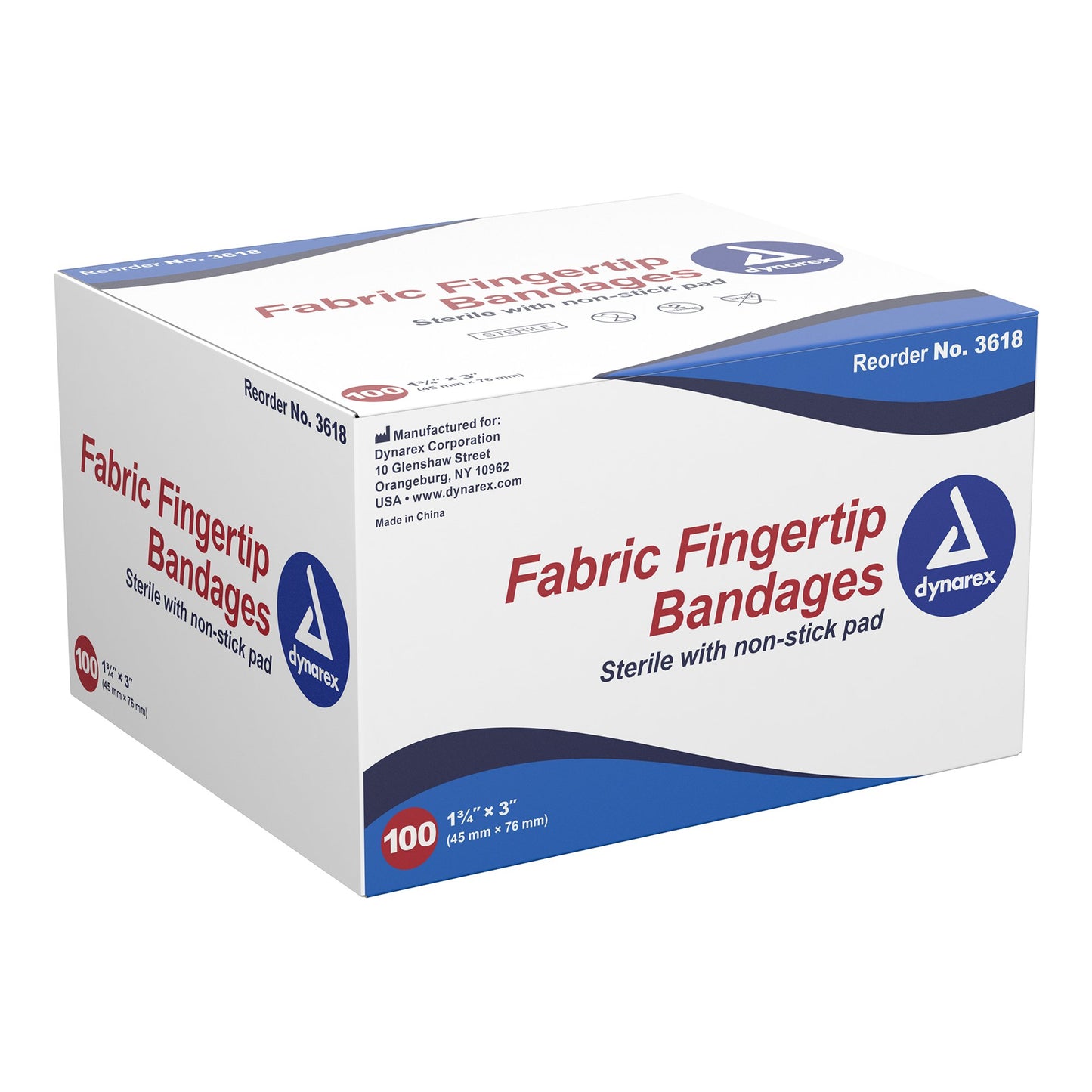 BANDAGE, FINGER TIP 1.75"X 3"STR