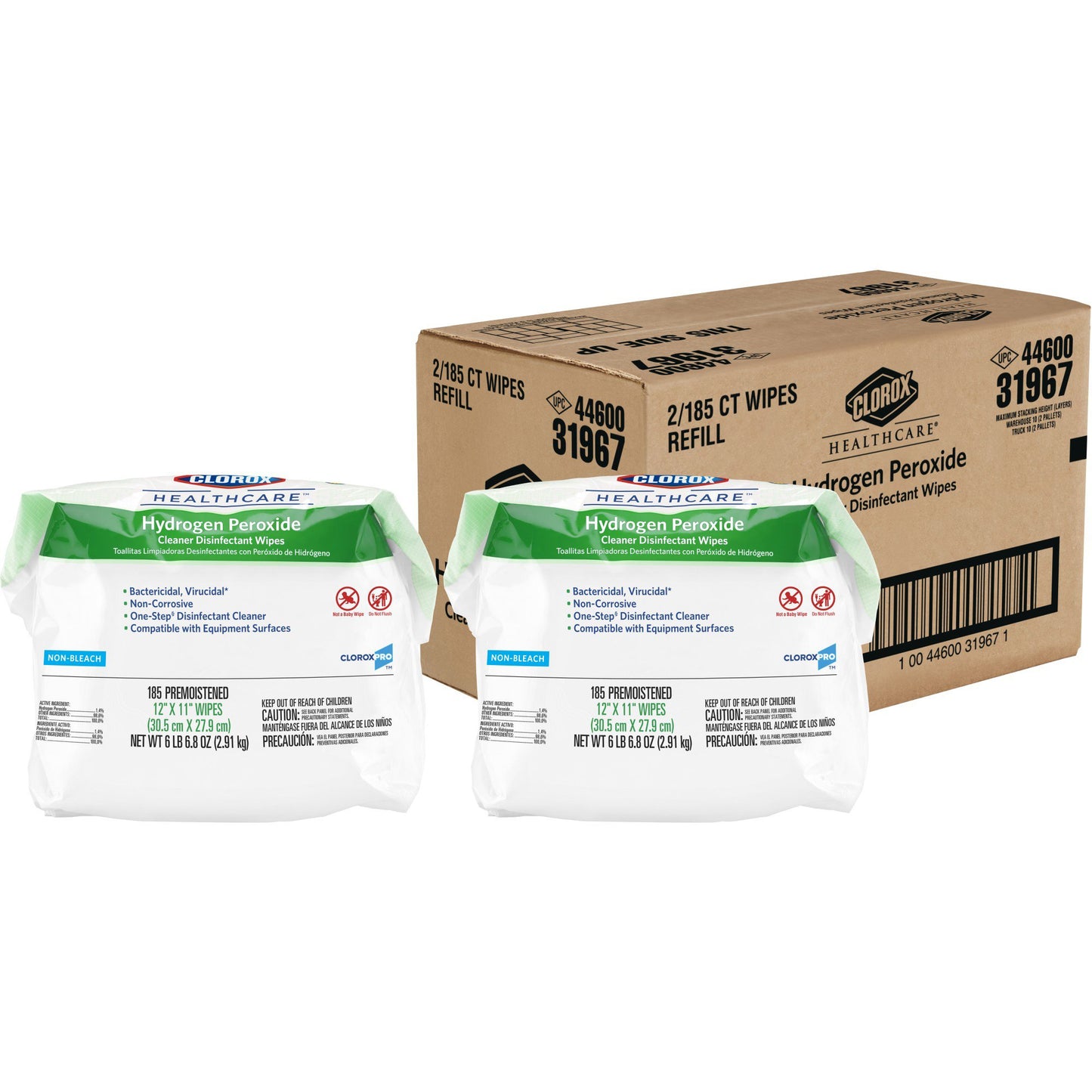WIPE, SURFC HYDRO PRXODE CLOROX WET REFILL