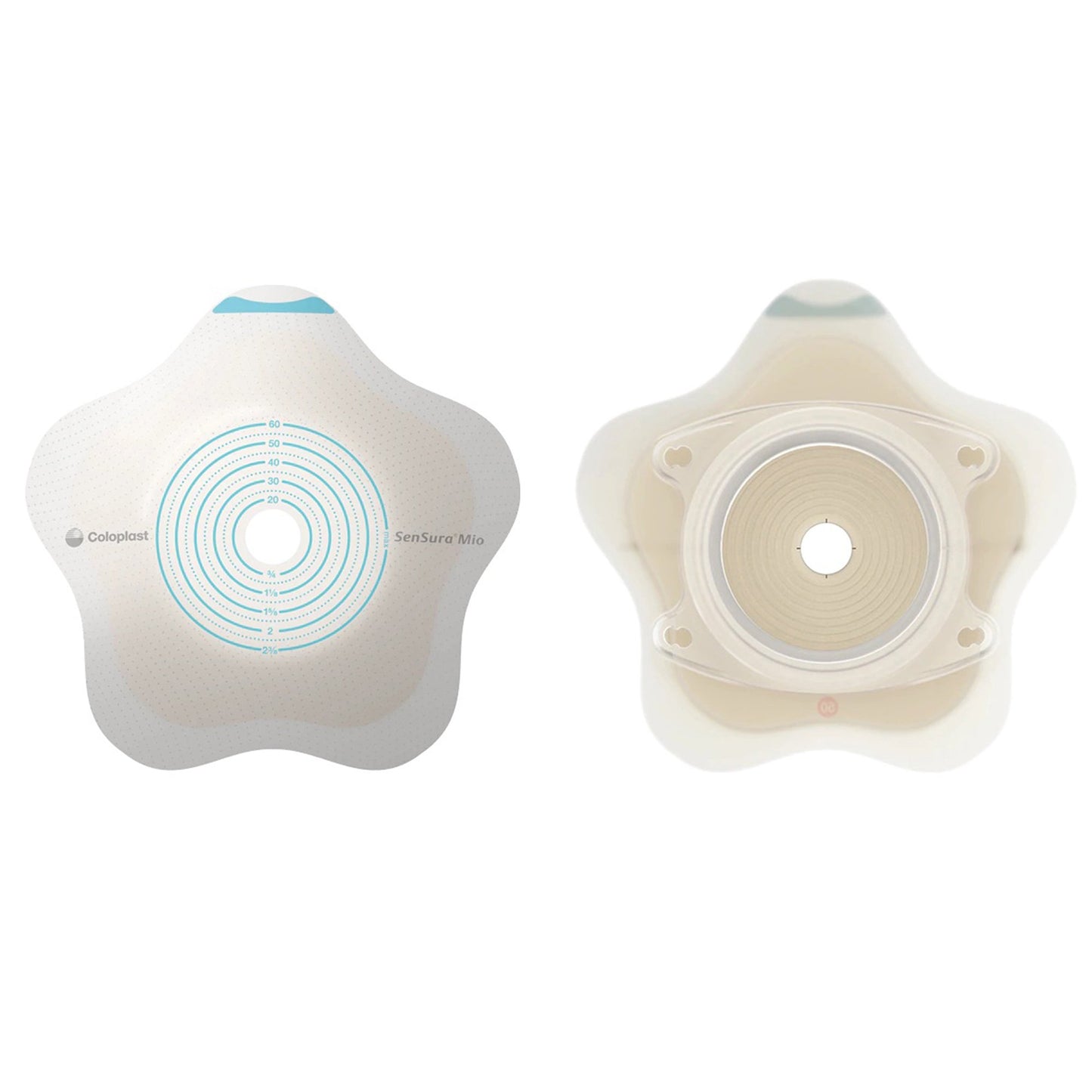 BARRIER, OSTOMY SENSURA MIO CLICK 2PC RED 3/8" 1 3/4"