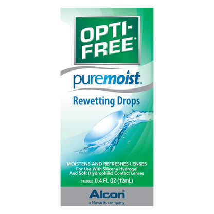 OPTI-FREE PUREMOIST REWETING,DRP 12ML 9ALCON