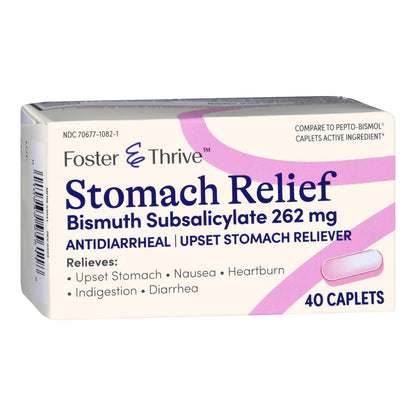 STOMACH RELIEF, TAB FT SM 262MG