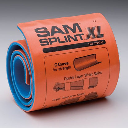 ARM SPLINT, SAM RUSBL ORG/BLU