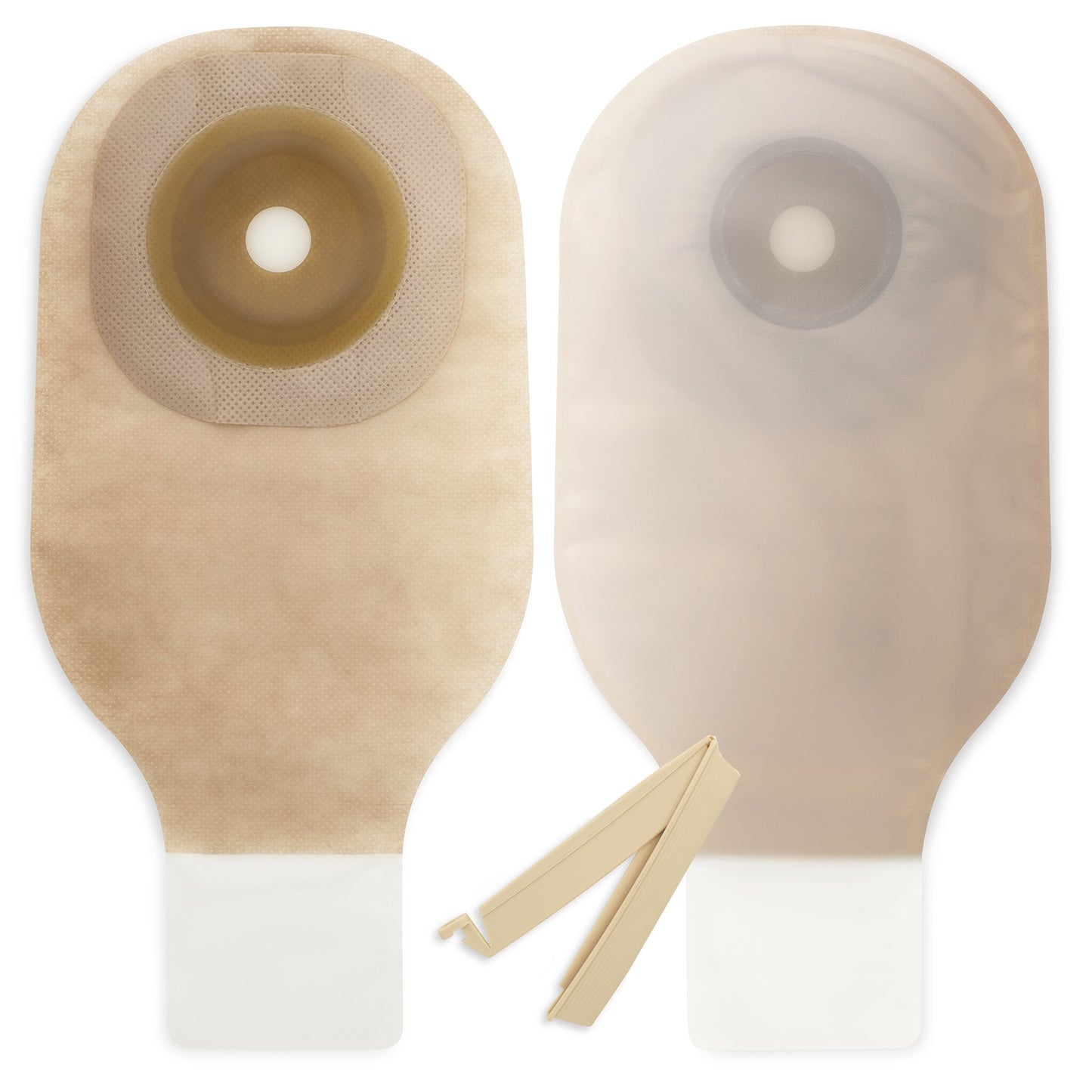 POUCH, DRAIN W/SKIN BARRIER 11/4"