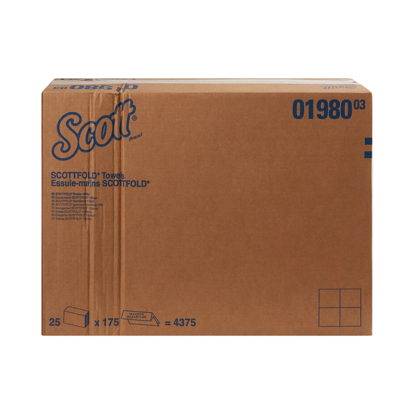 TOWEL, PAPER SCOTT FOLD