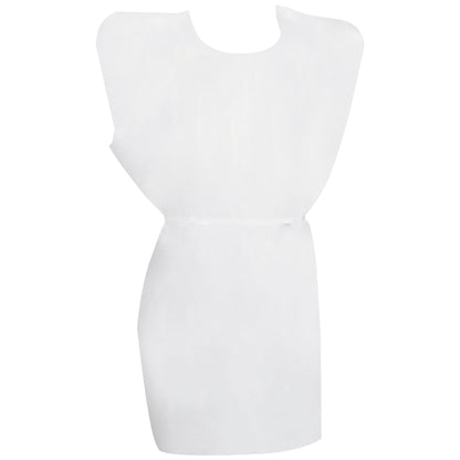 GOWN, EXAM T/P/T ECON WHT 30X42