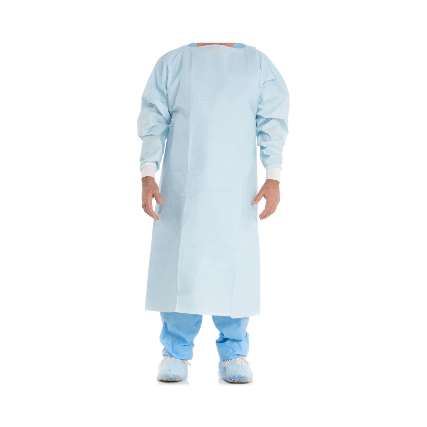 GOWN, CHEMO OPEN BACK/OVER HEAD F739-12 UNIV
