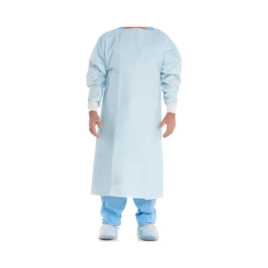 GOWN, CHEMO OPEN BACK/OVER HEAD F739-12 UNIV