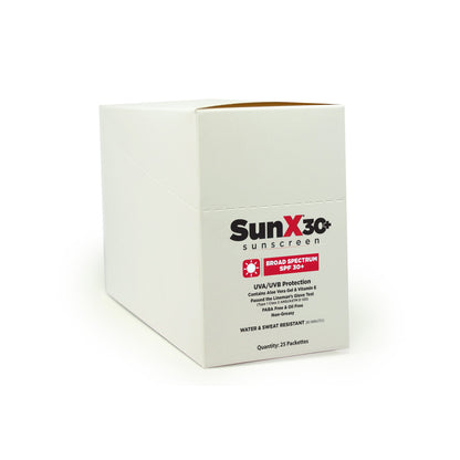 SUNSCREEN, SUN X SPF30+ SNGL DOSE W/DISP BOX