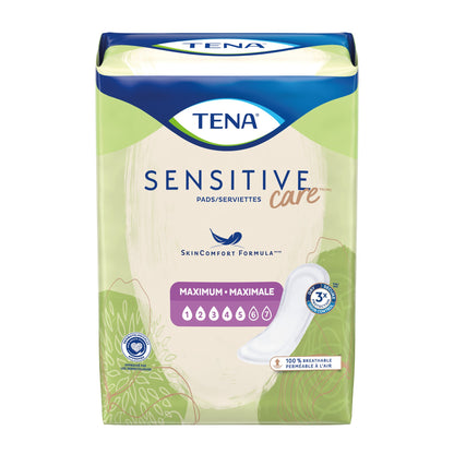 PAD, INCONT TENA SENSITIVE CARE MAXIMUM REG