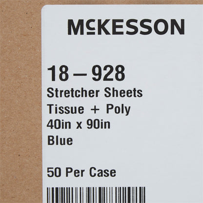 SHEET, STRETCHER T/P BLU 40X90