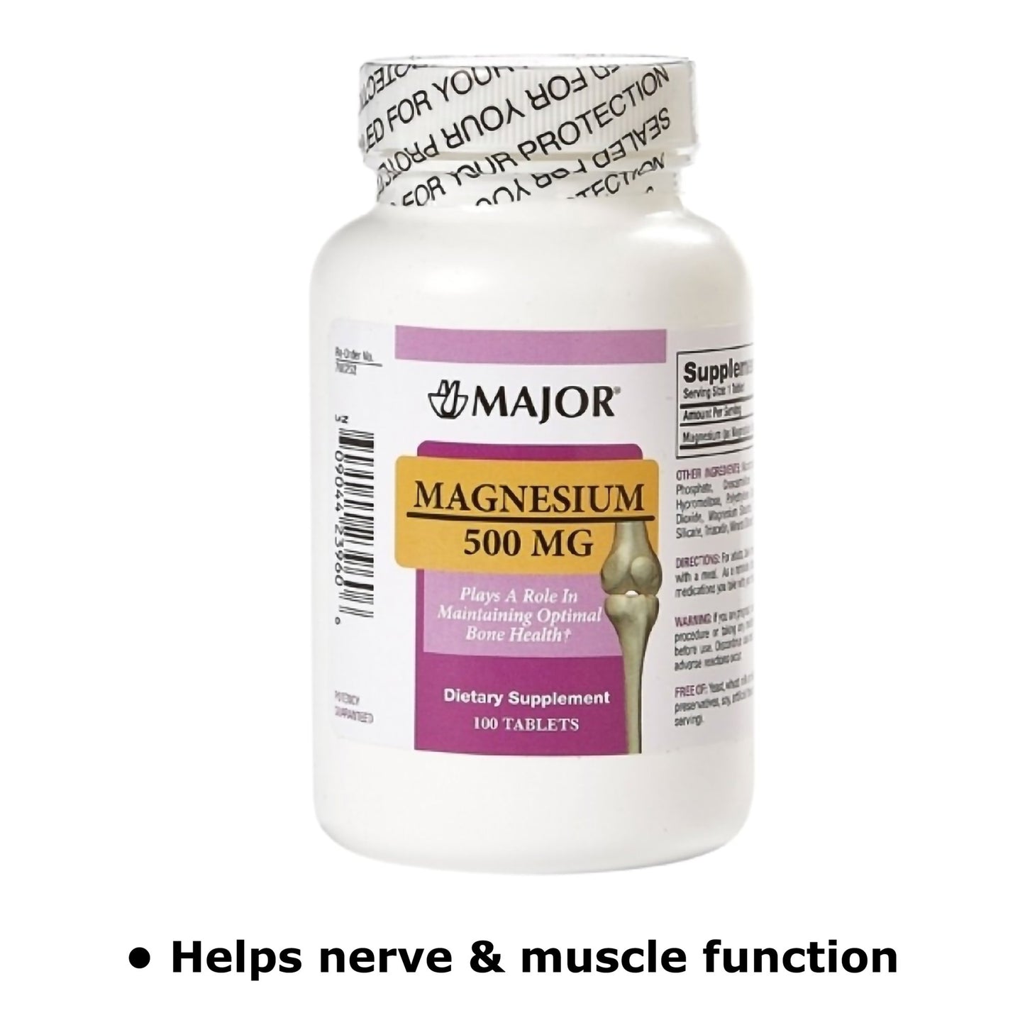 MAGNESIUM OXIDE, TAB 500MG9MAJOR