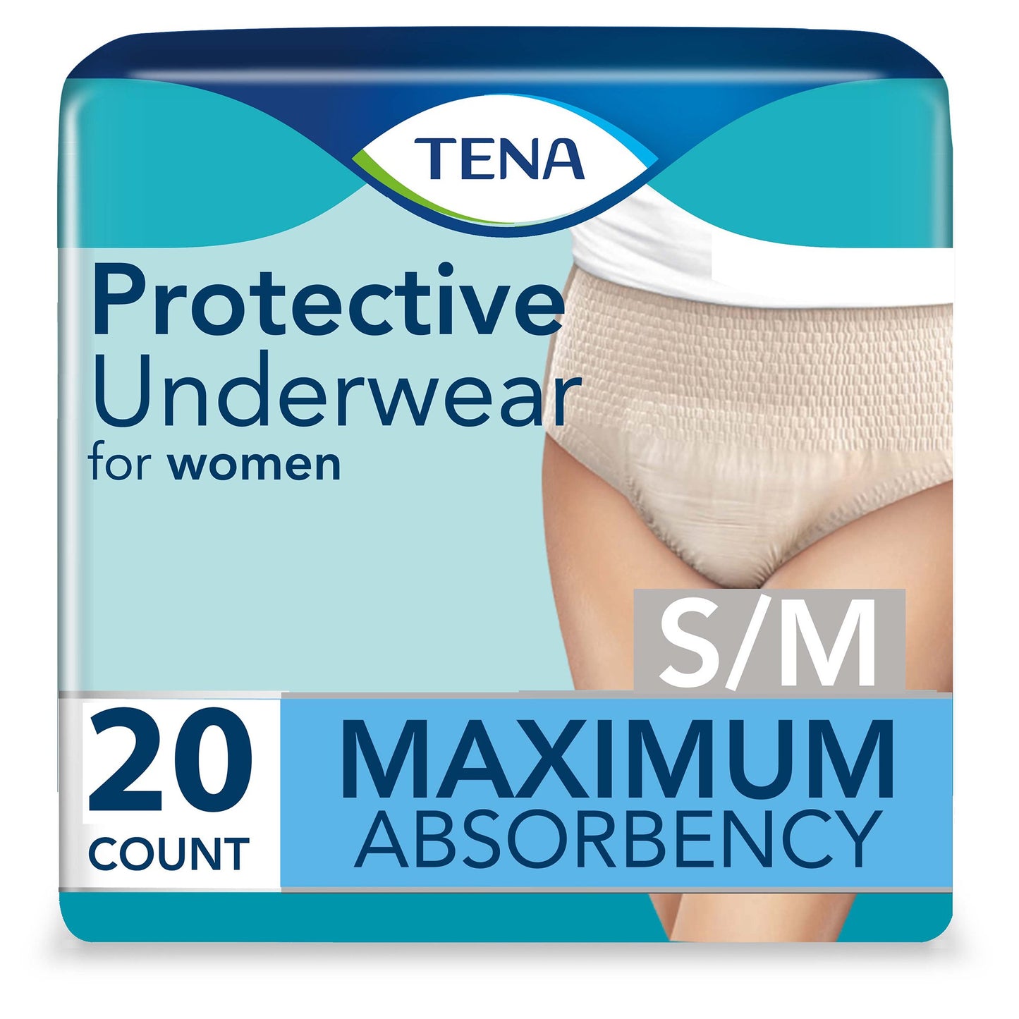UNDERWEAR, INCONT INTIMATES PROSKIN WMNS SM/MED