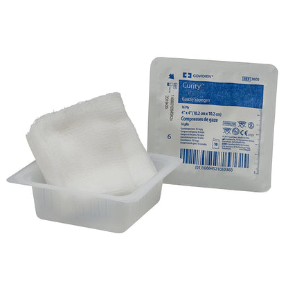 SPONGE, GAUZE 16PLY 4"X4" STR