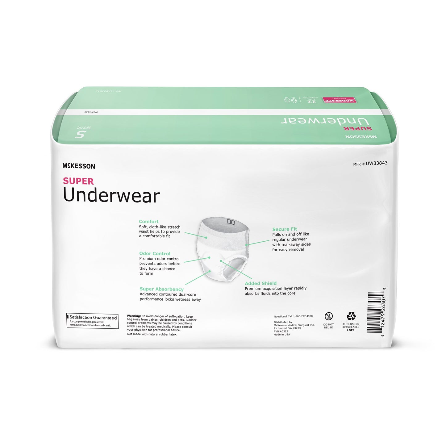 UNDERWEAR, SUPER SM 20-34