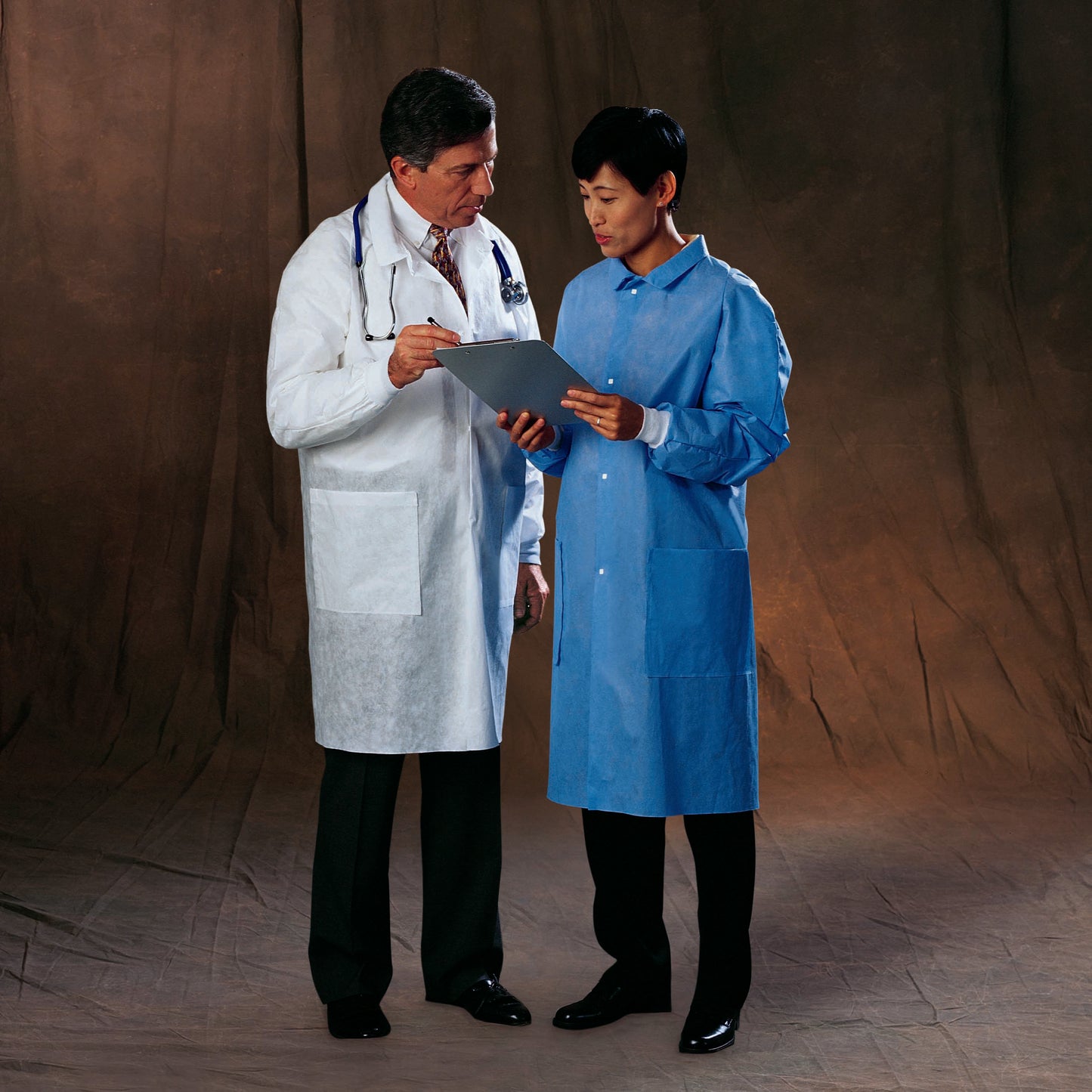 COAT, LAB WHT LG