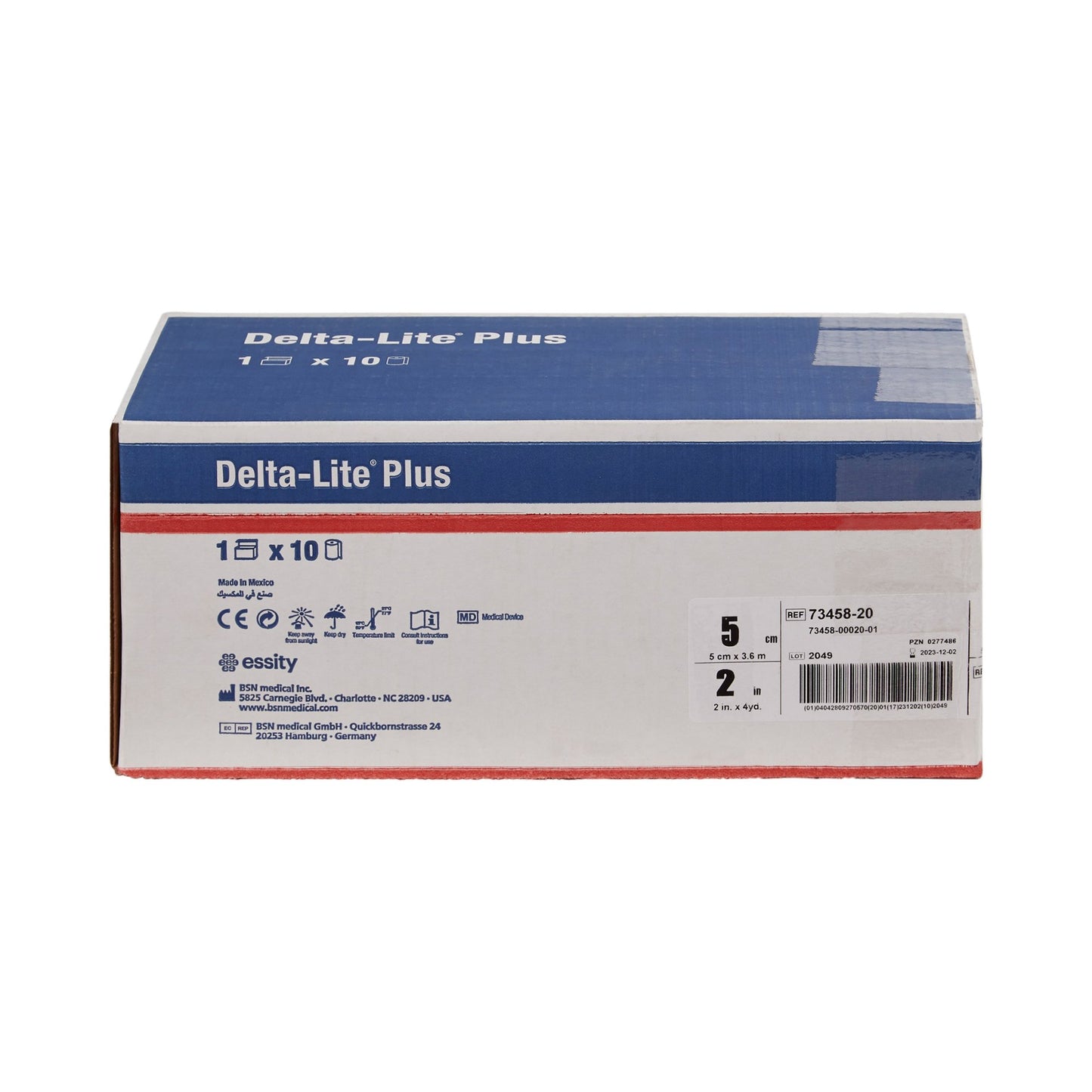 TAPE, CAST DELTA-LITE+ 2"X4YDSDEEP BLU