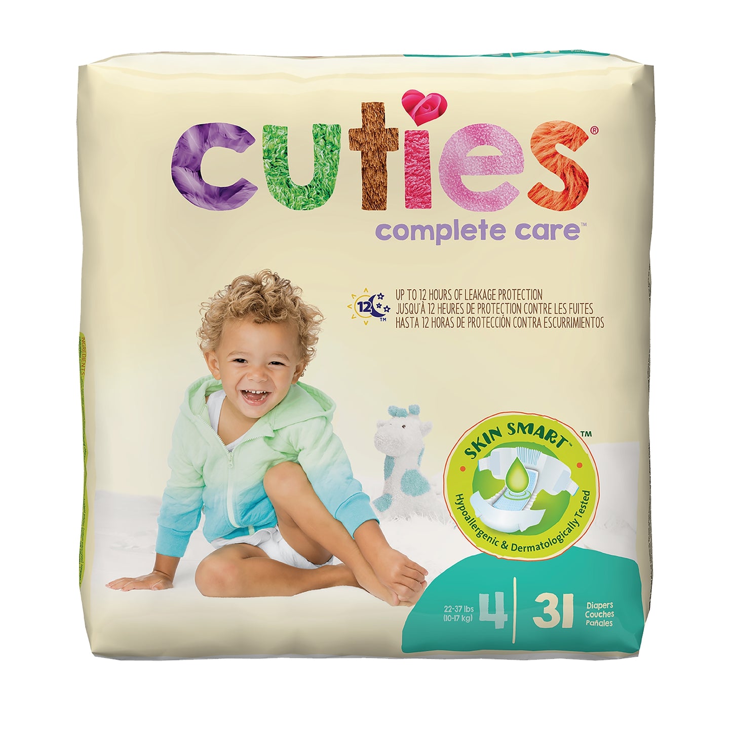 DIAPER, BABY CUTIES SIZE4
