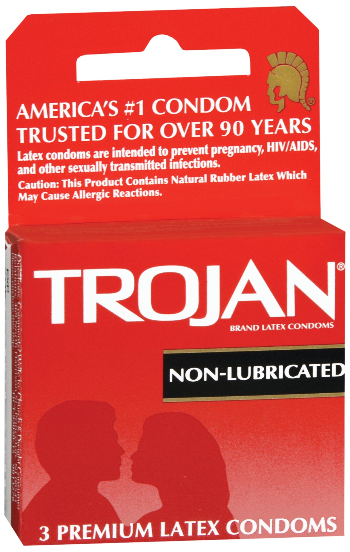 CONDOM, TROJAN NON-LUB REG