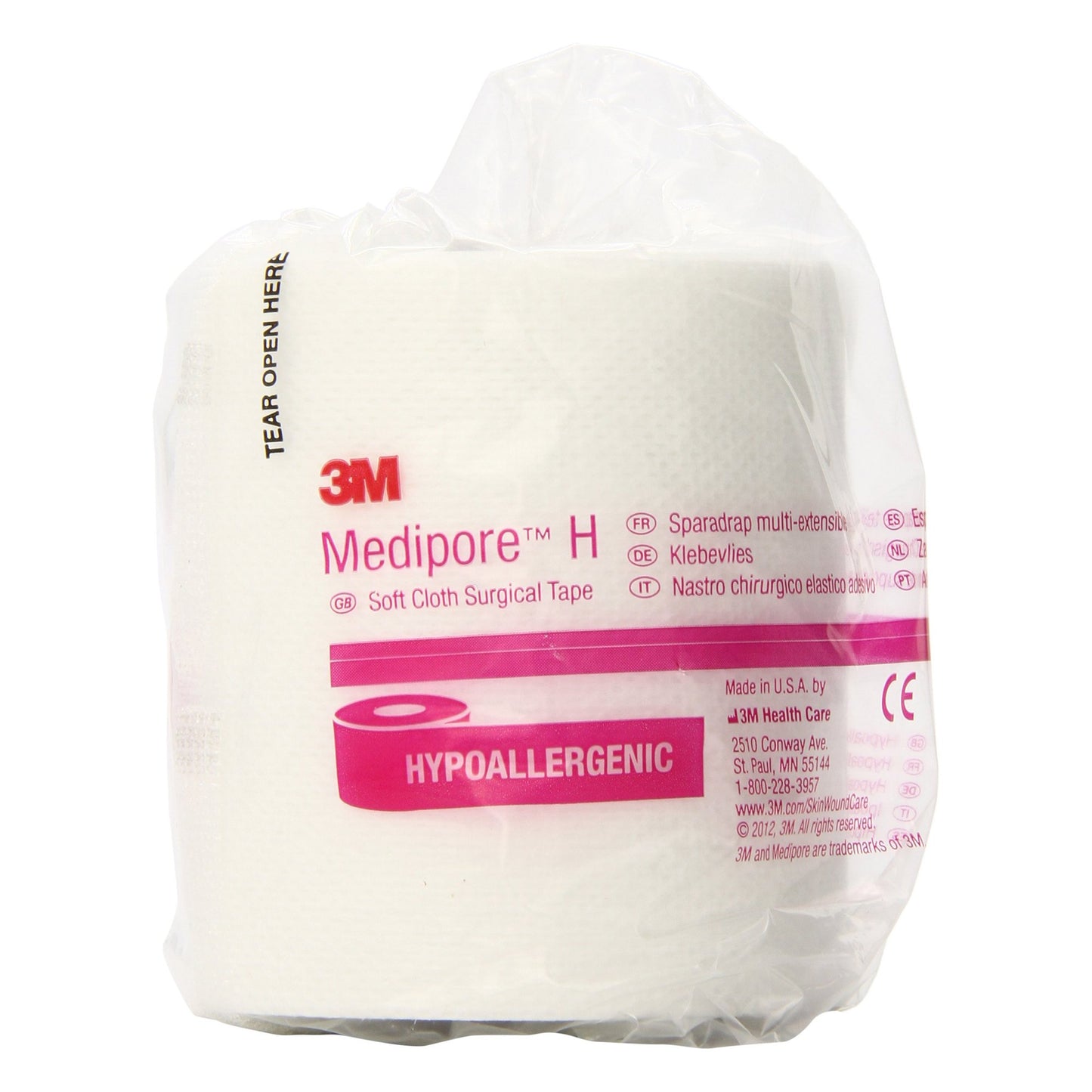TAPE, MEDIPORE SFT CLTH 3"X10"