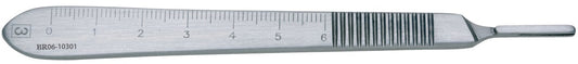 HANDLE, BLADE #3 GRADUATEDBRSURG
