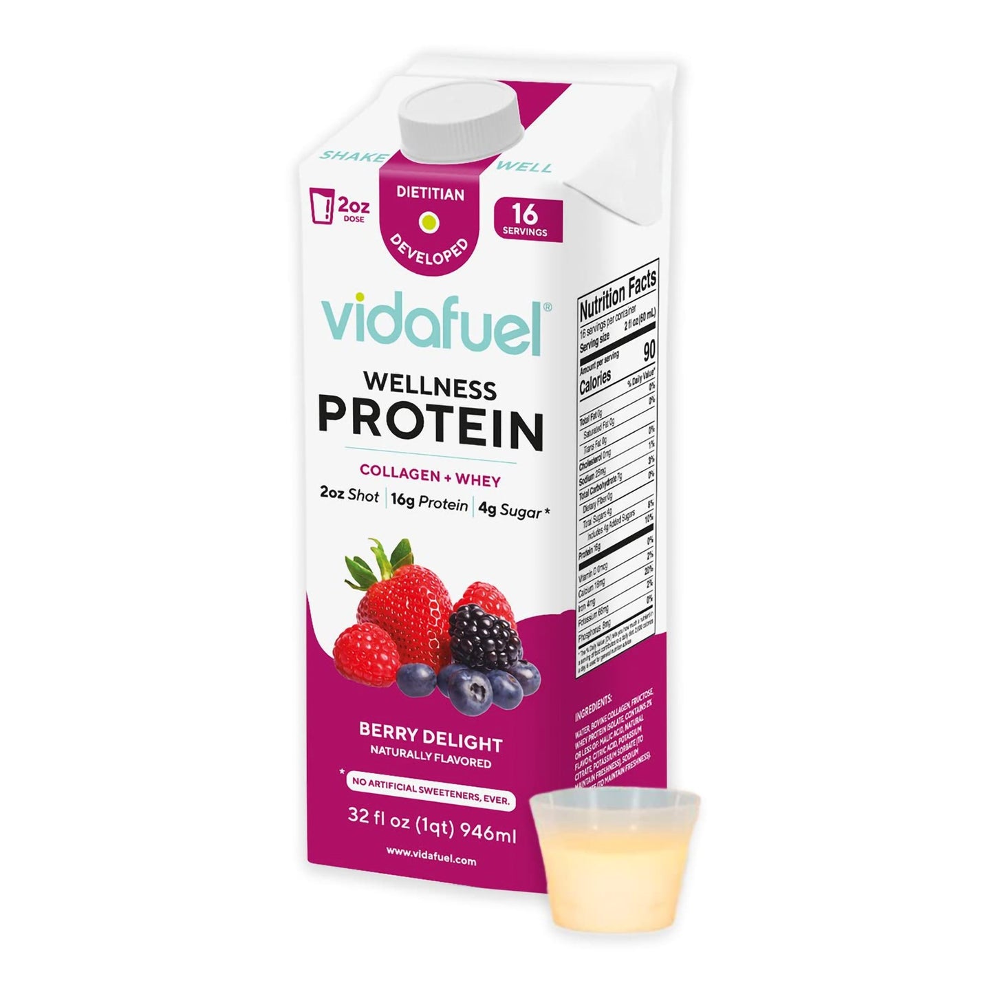 PROTEIN, COMPLETE BERRY DELIGHT 16GM 2OZ
