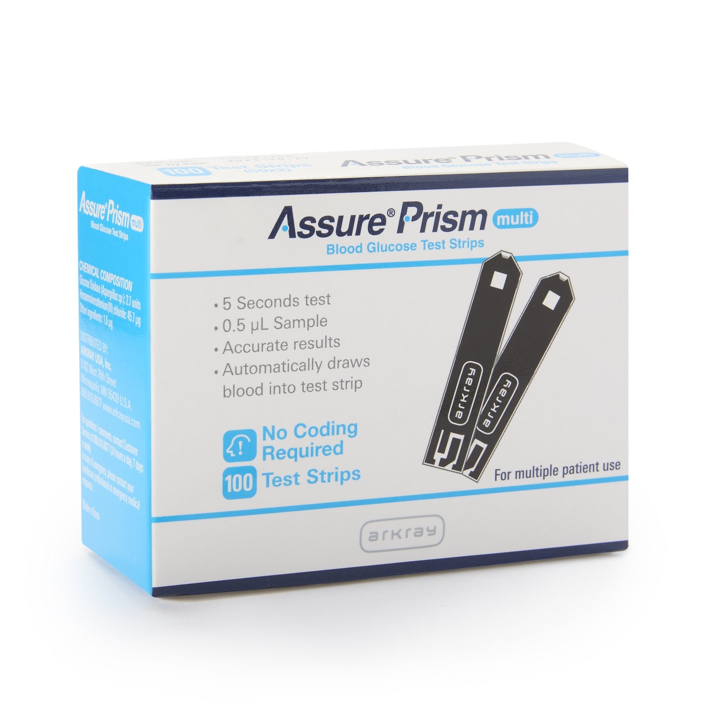 TEST STRIP, BLD GLUC ASSURE PRISM MULTI