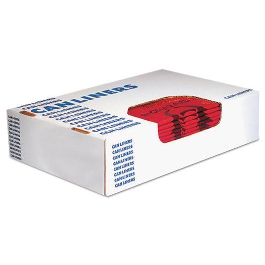 LINER 24X33 15GL RED250/CS 1.2MIC COLBAG