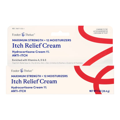 HYDROCORTISONE, CRM FT SM MAXSTRNTH 1% 1OZ