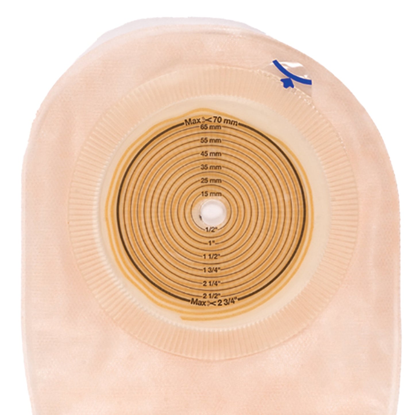 POUCH, EZ CLS ASSURA WD N/CNVXTRANSP 1PC