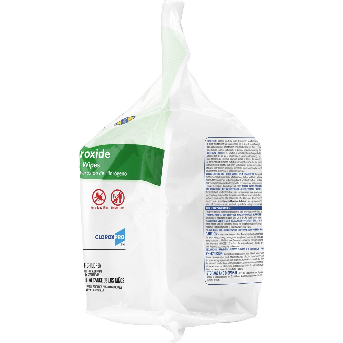 WIPE, SURFC HYDRO PRXODE CLOROX WET REFILL