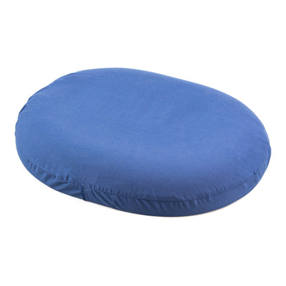 CUSHION, DONUT NAVY BLU 14"