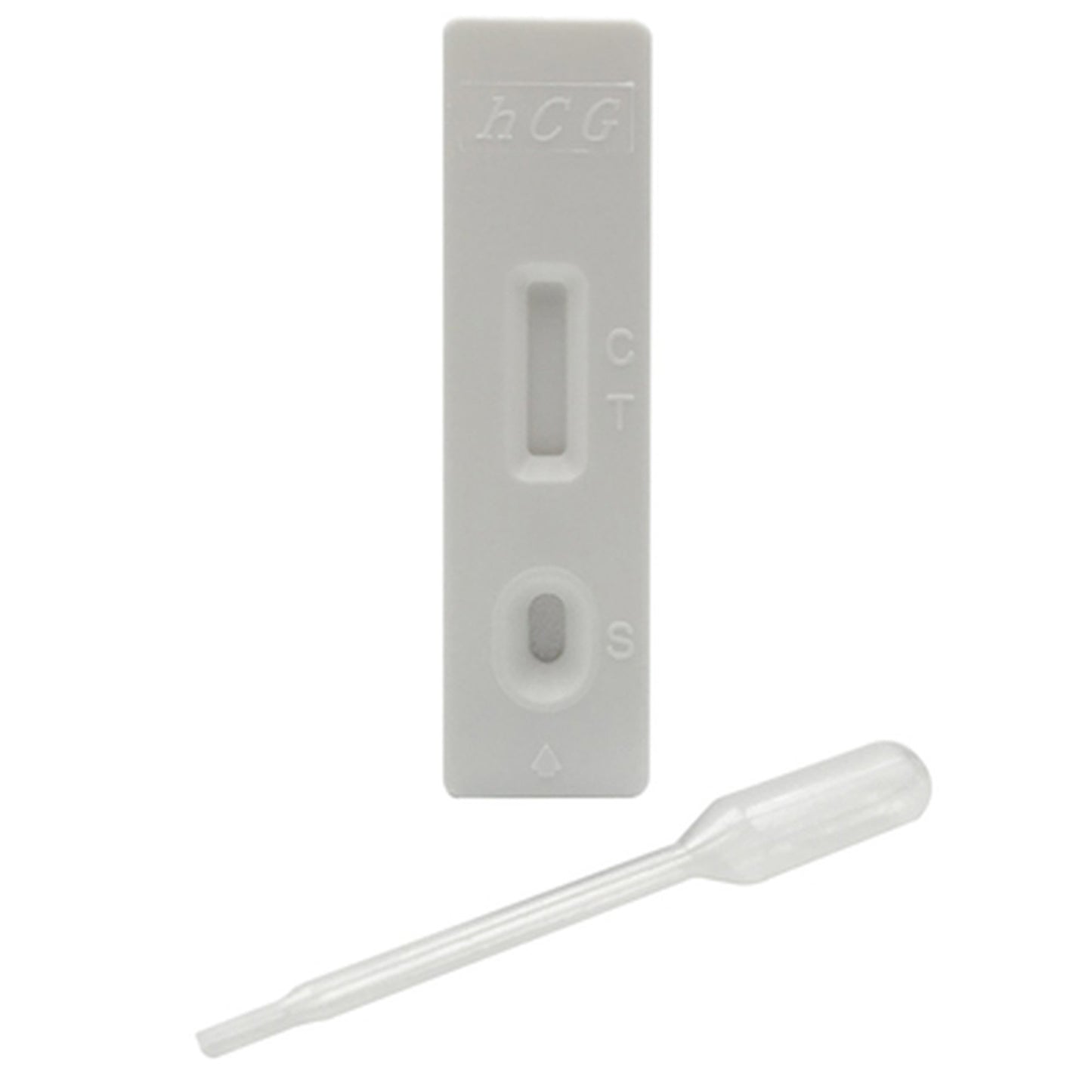 TEST KIT, PREGNANCY CASSETTE HCG 25MIU/ML
