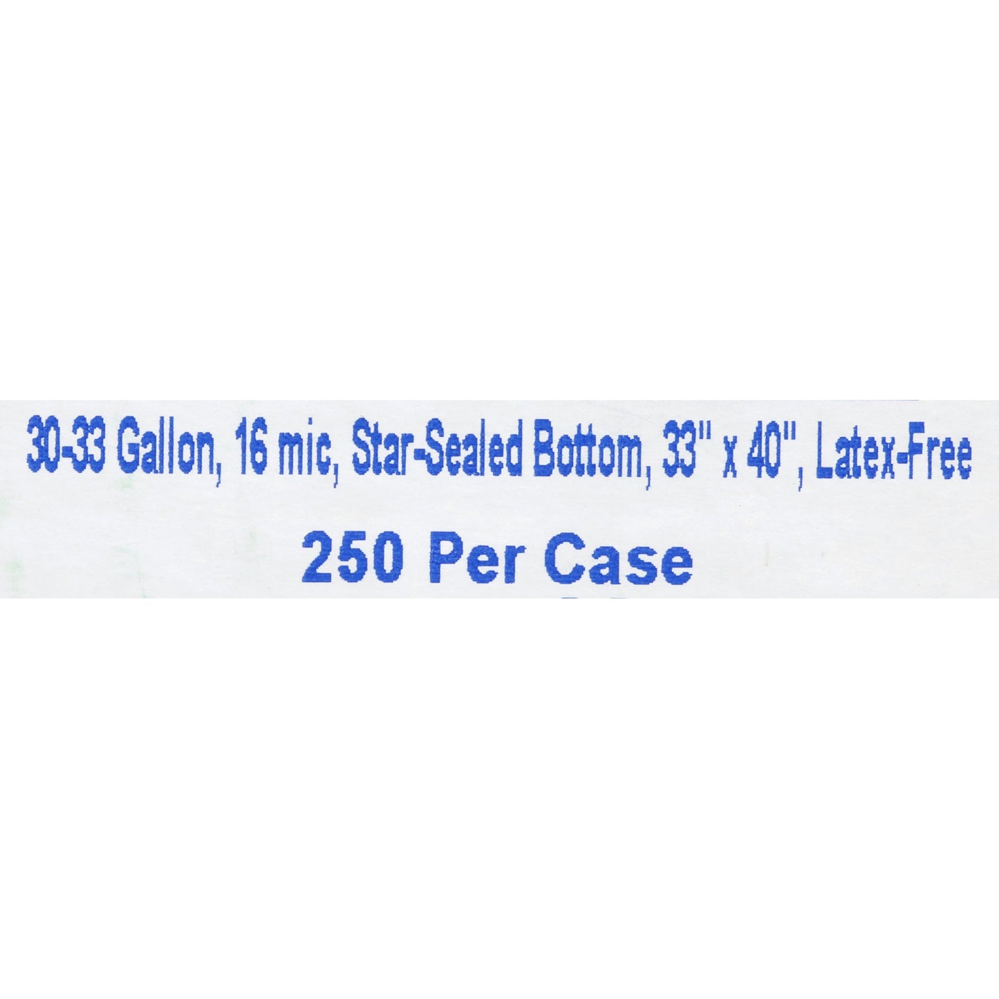 BAG, BIOHAZ - SL 33X40 30-33GL17MIC .66MIL