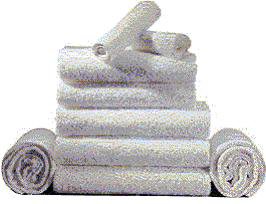 WASHCLOTH, 1LB IMPORT WHT 12X12 LEWJAN