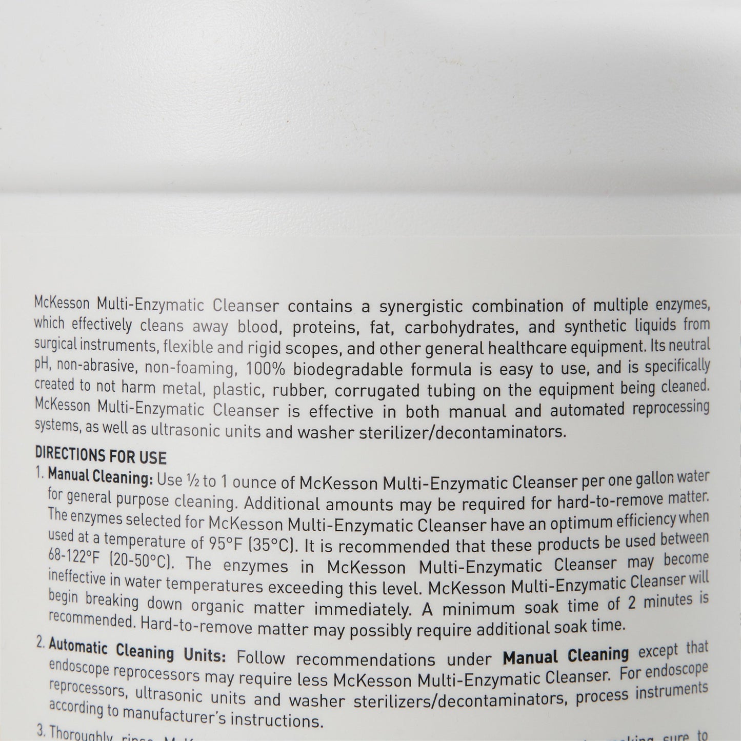 CLEANSER, MULTI-ENZYMATIC SPRING FRAG 1GL