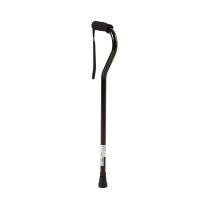 CANE, OFFSET ALUM BLK